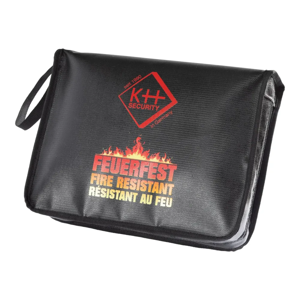 kh-security 370205 Feuerfeste Dokumententasche feuerfest