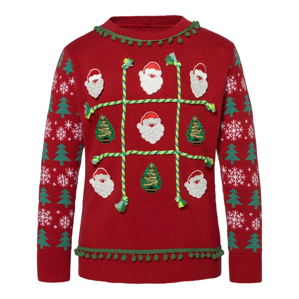 Weihnachtspullover ?3 gewinnt?, Größe: L