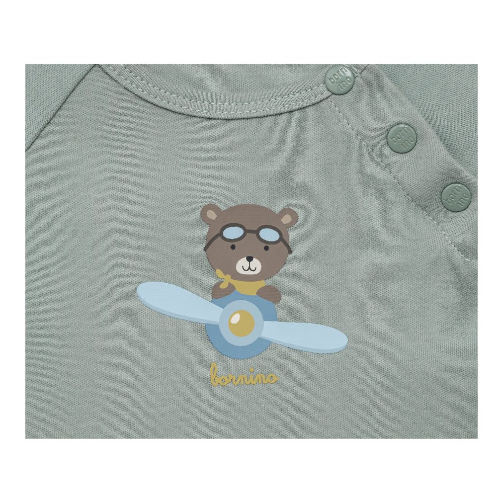 Raglanshirt langarm Bär