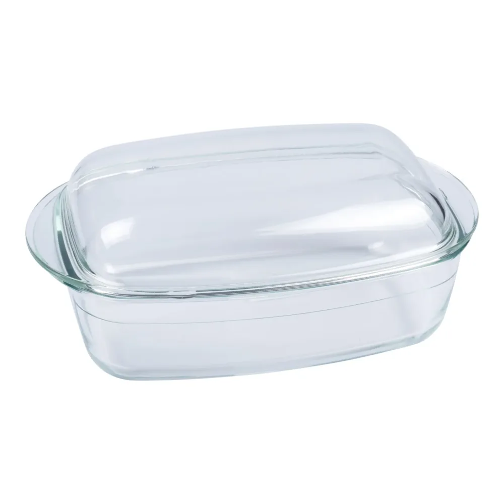 Glas-Back- und -Auflaufform ?2 in 1? mit Deckel