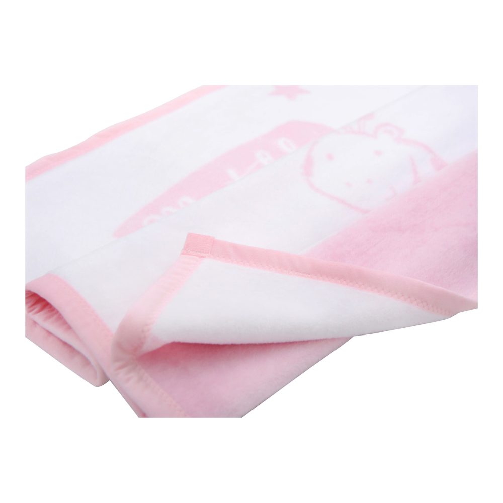 Babydecke Unicade mit Namen 75x100 cm