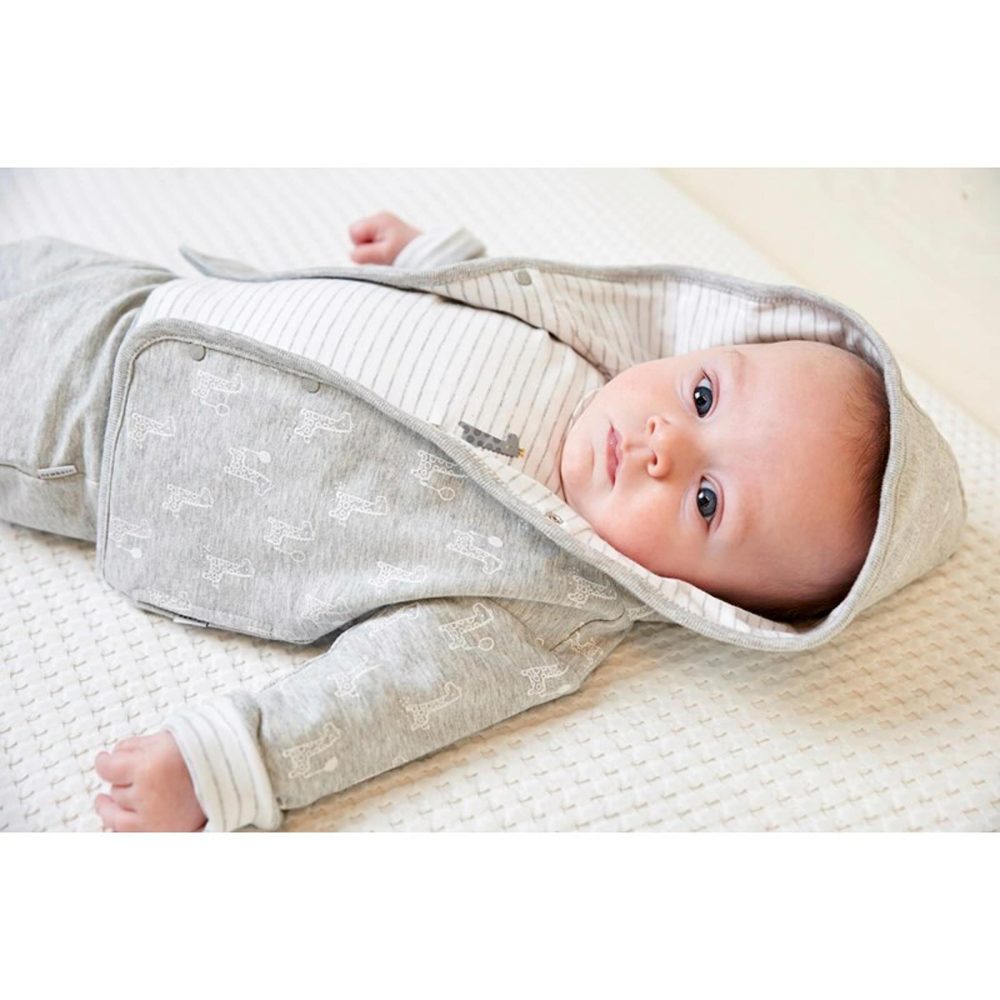 Wendejacke mit Kapuze Giraffen Ringel