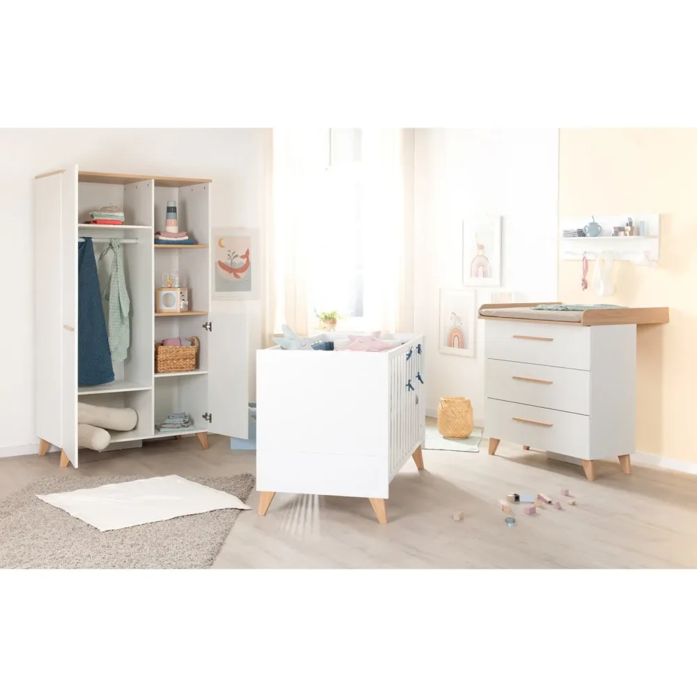 3-tlg. Babyzimmer Leon
