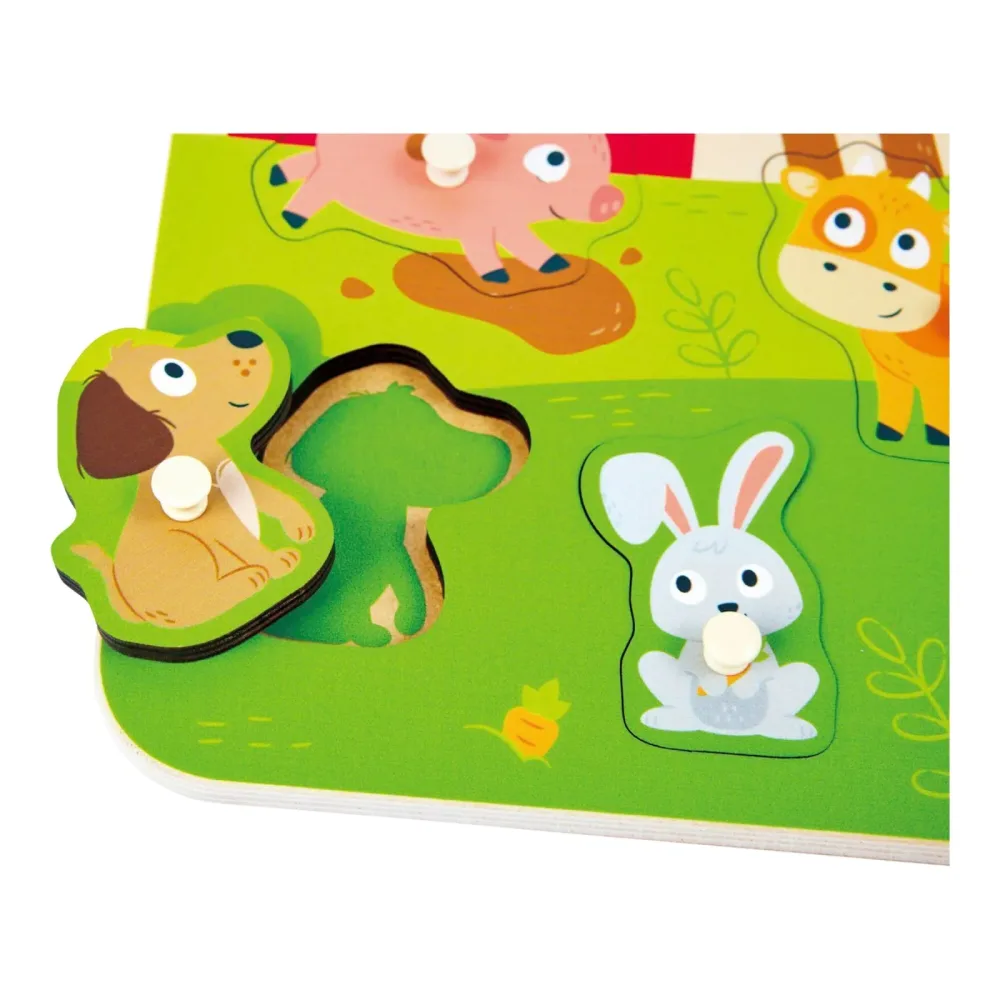 Steckpuzzle Bauernhof