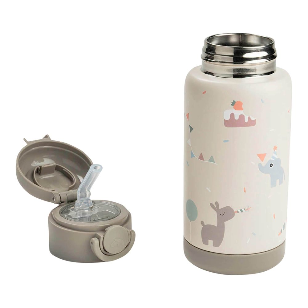 Thermoflasche mit Strohhalm, 340ml