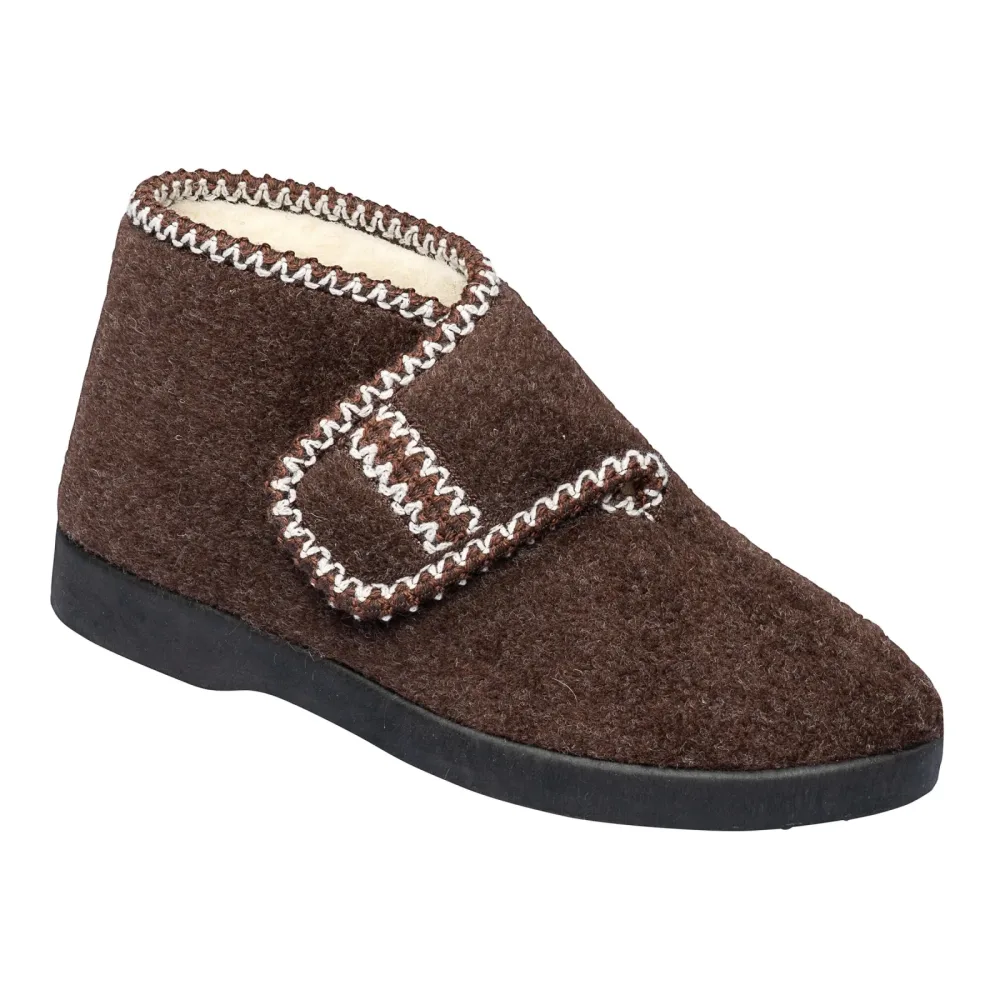 Thermo-Kletthausschuh unisex mit Wolle ?Vital?, Größe: 36