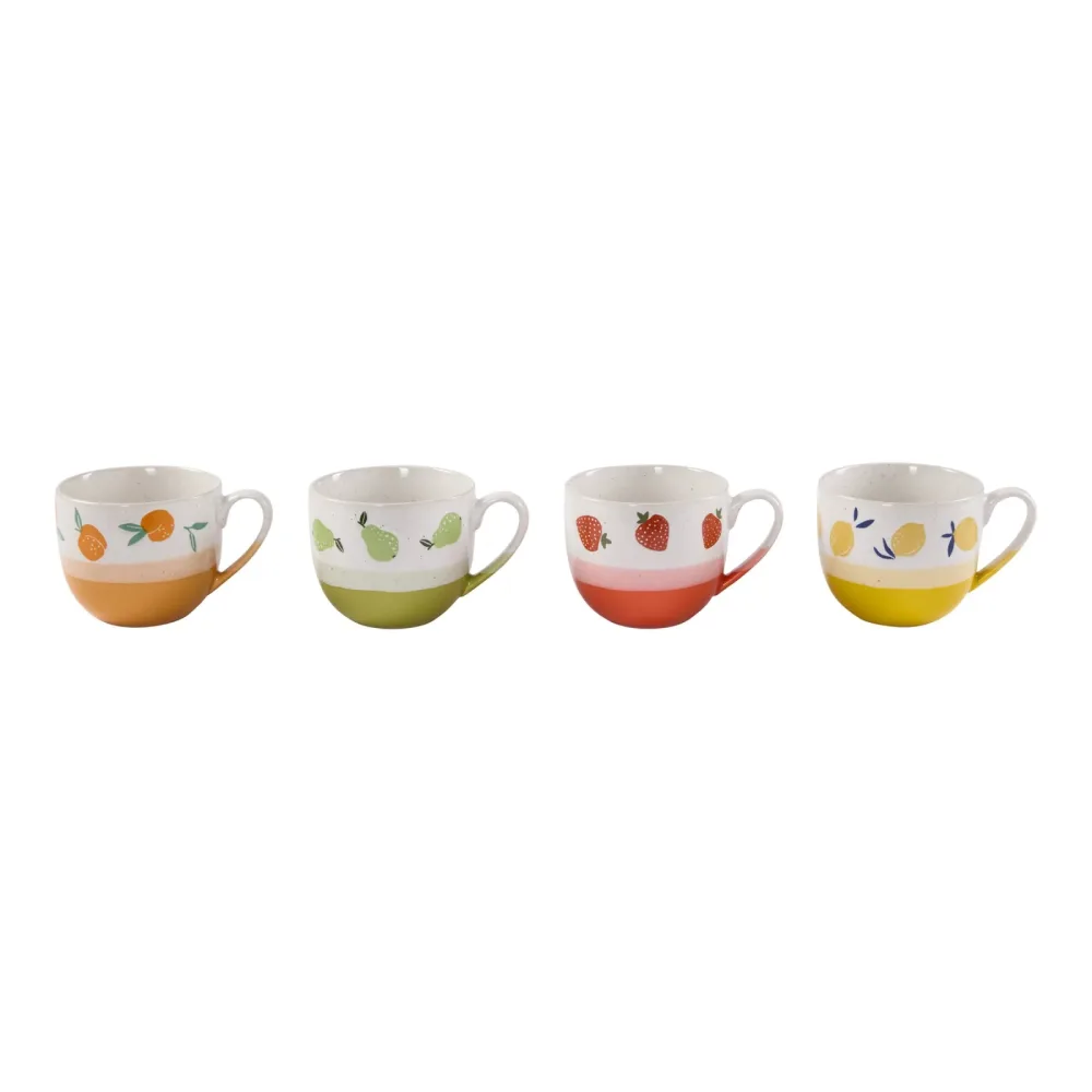 Tassen-Set ?Früchtchen?, 4 Stück je 465 ml
