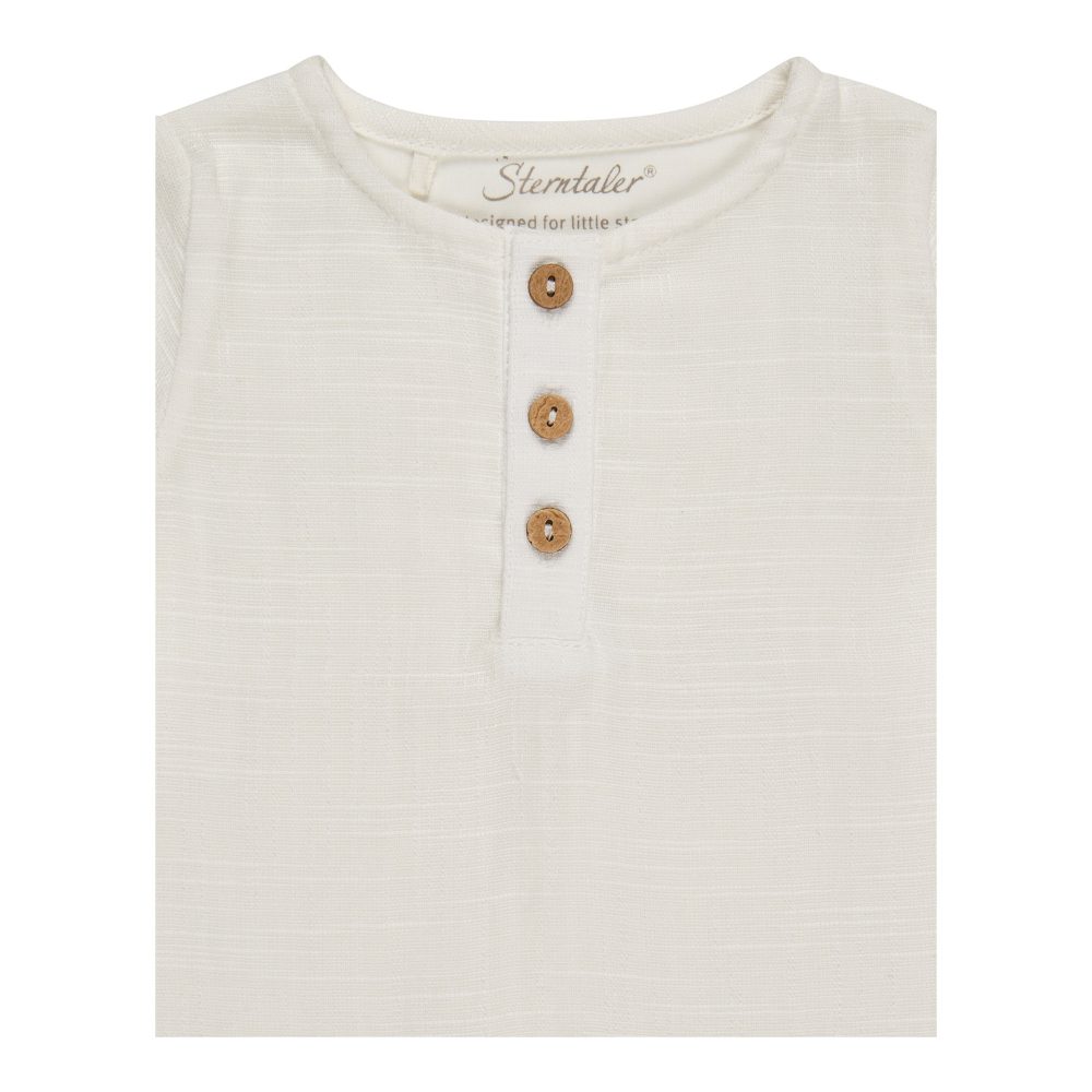 Shirt langarm Leinenoptik