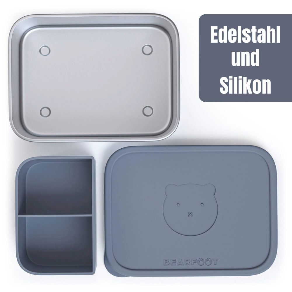 Brotdose aus Edelstahl