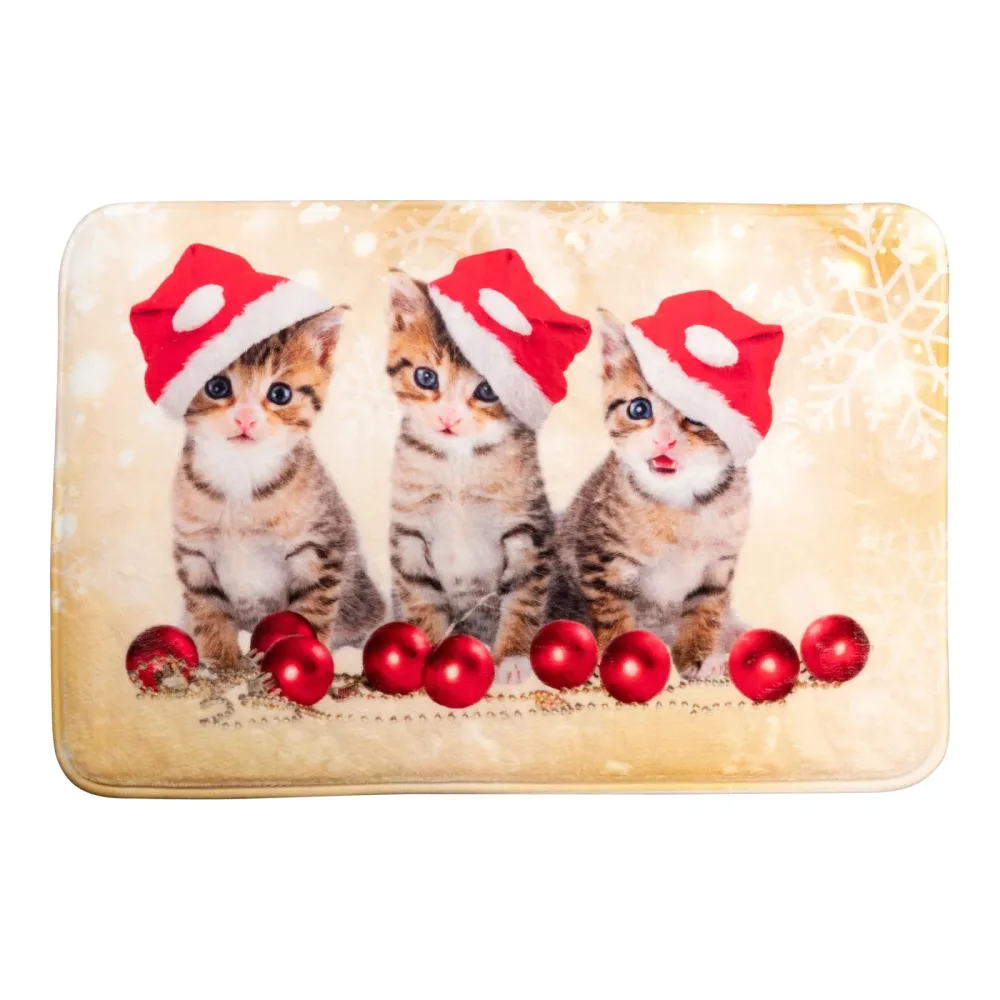 Fußmatte ?Weihnachtskätzchen?