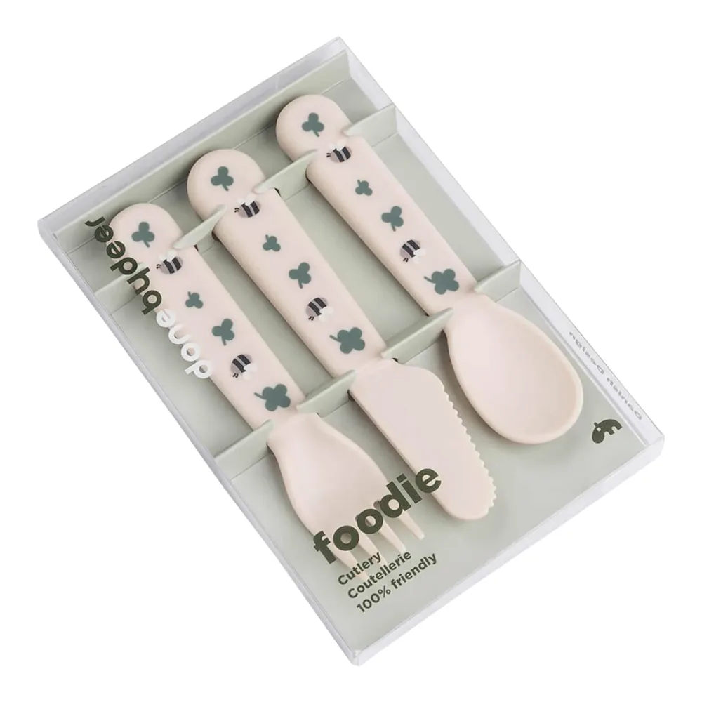 3-tlg. Besteck-Set Foodie