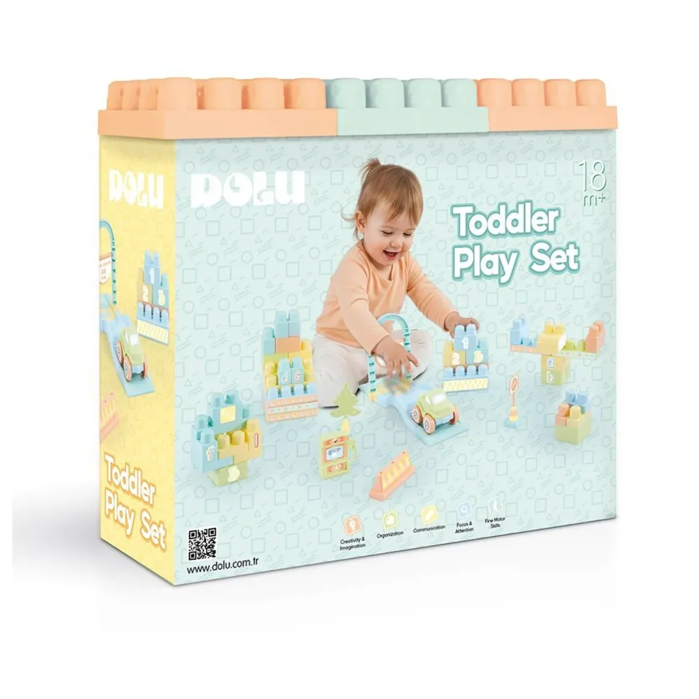 Bausteine Set Toddler Play Set 50 tlg.