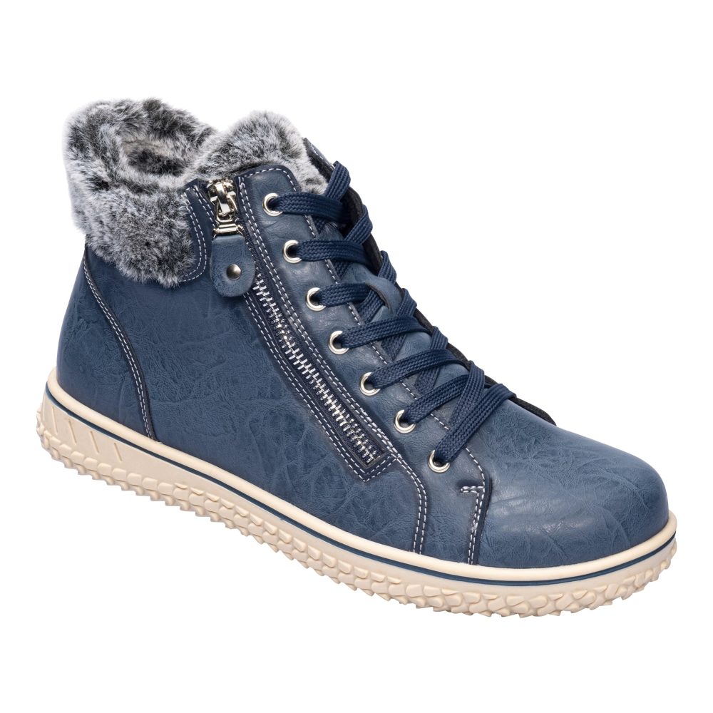 wonderwalk Komfort-Kuschelsneaker ?Maja?, Größe: 37, blau
