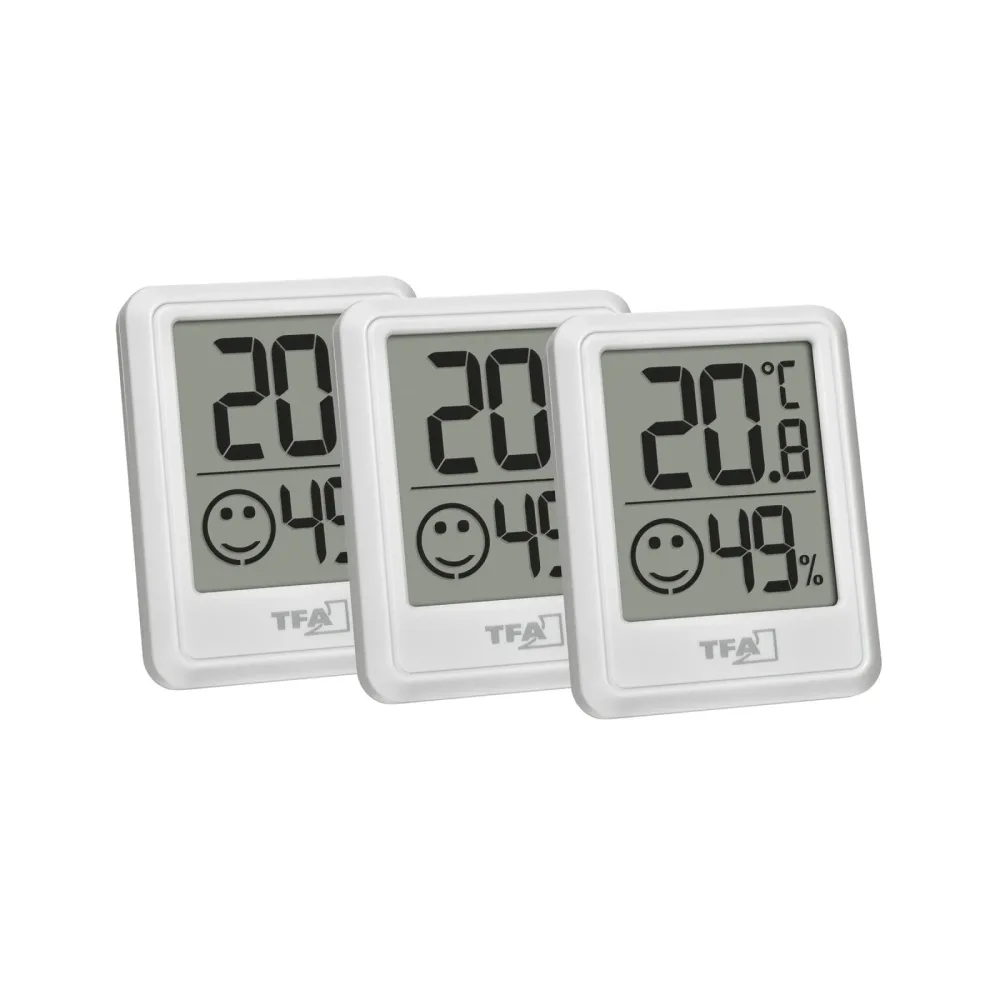 TFA Dostmann Thermo-/Hygrometer Weiß 30.5060.02.03