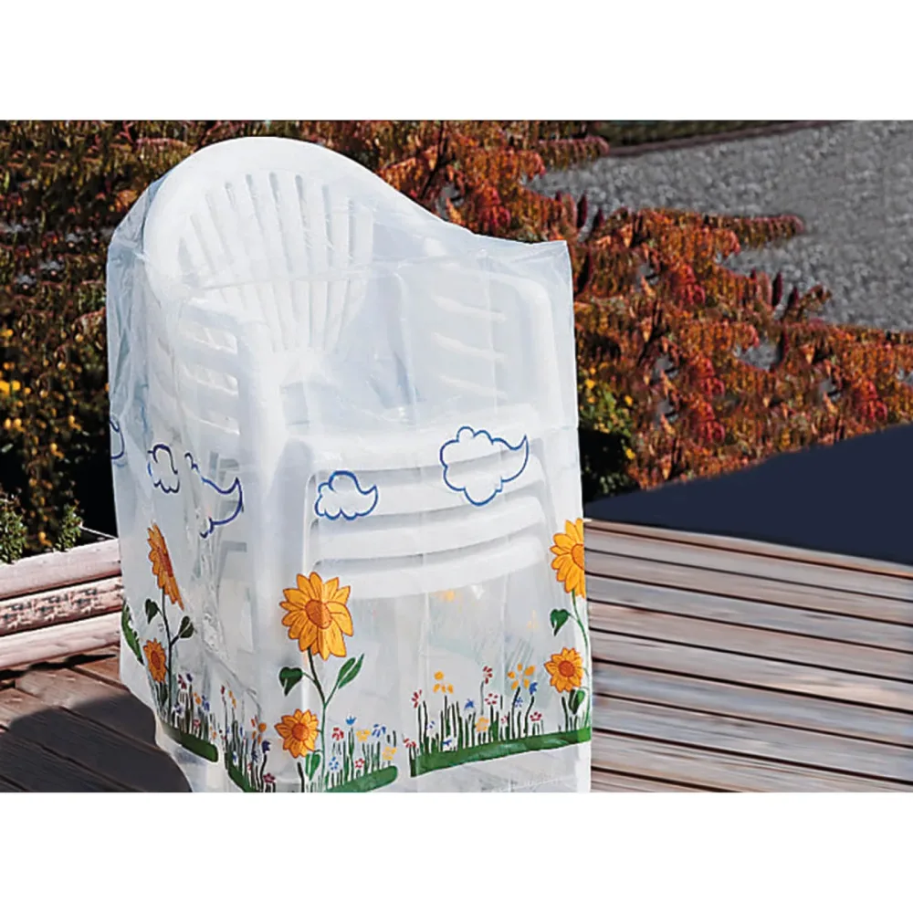 Abdeckhaube für 4 Gartenstühle 