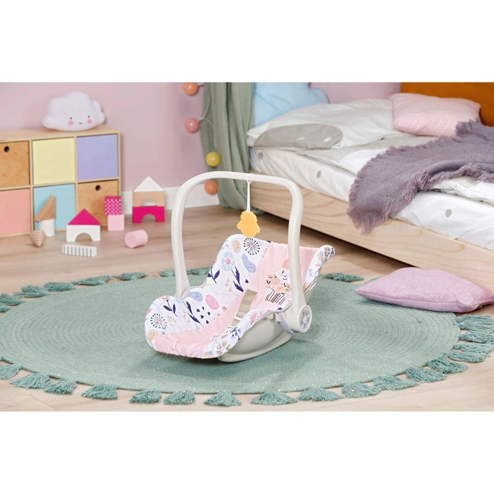 Baby Born Puppen Autositz »Babyschale Blumen«