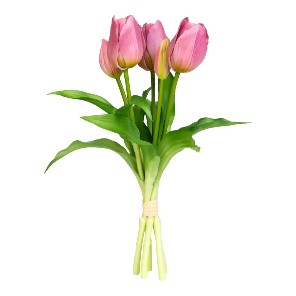 Kunstblumen Tulpenbund, violett