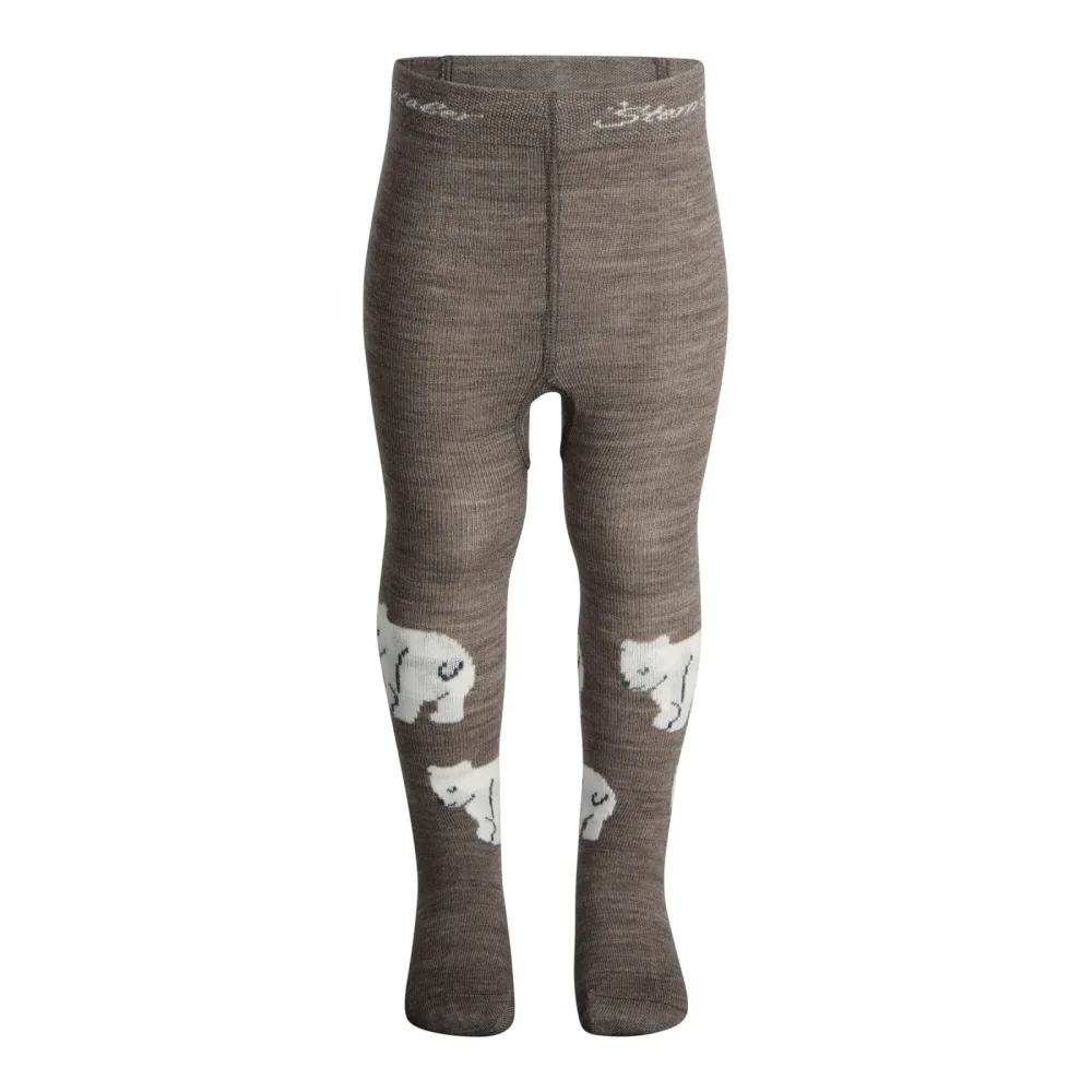 Woll-Strumpfhose Eisbär