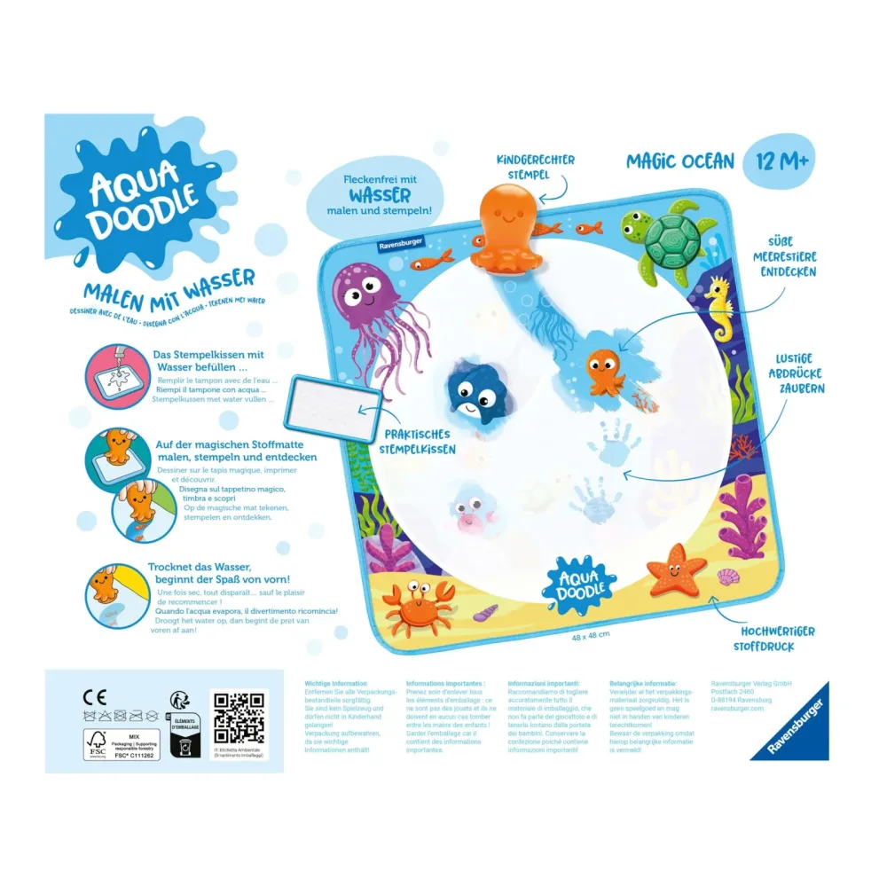 Ravensburger - Aquadoodle® Magic Ocean, Multicolor