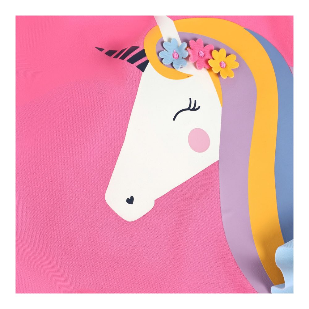 Badeanzug Rüschen Einhorn