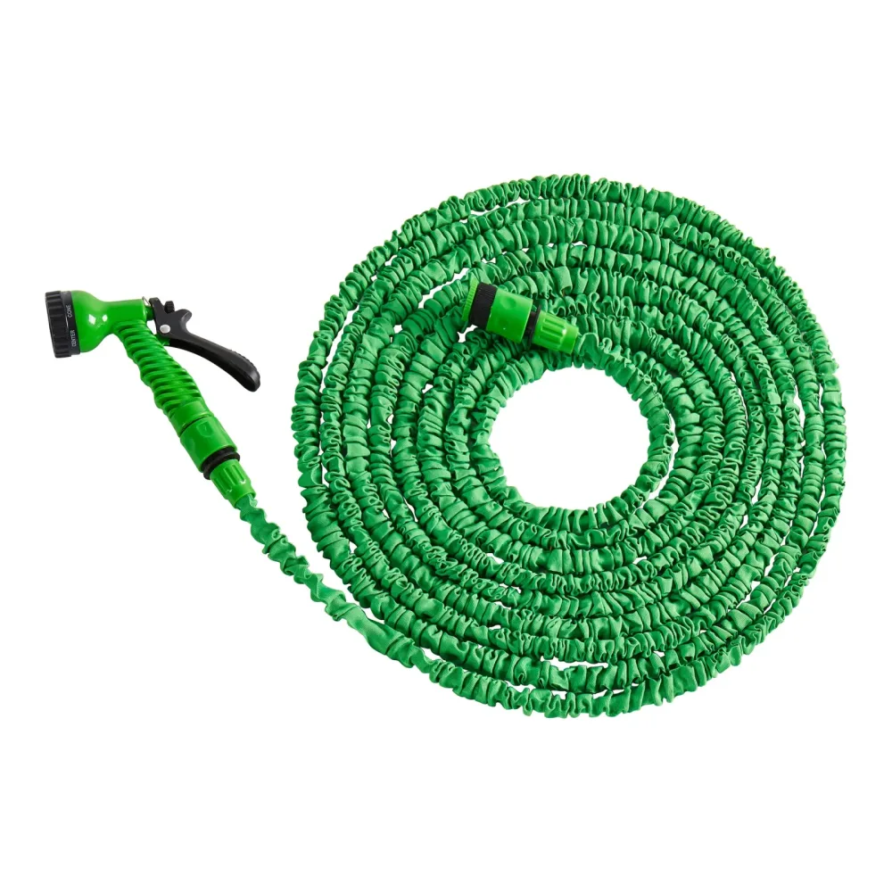 ?Flexibler Gartenschlauch + Gratis Sprühkopf