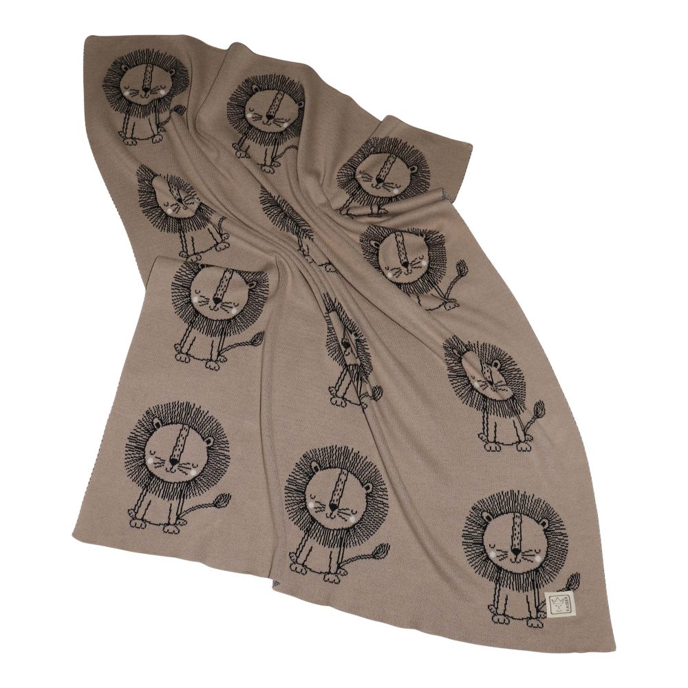 Babydecke Strick 80x100 cm Organic Cotton