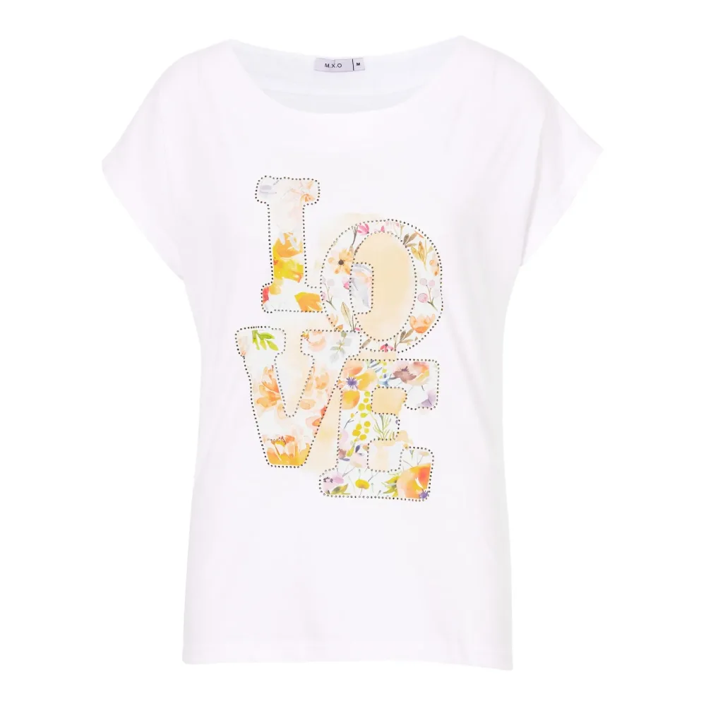 Damen Baumwoll-T-Shirt ?Love?, Größe: M
