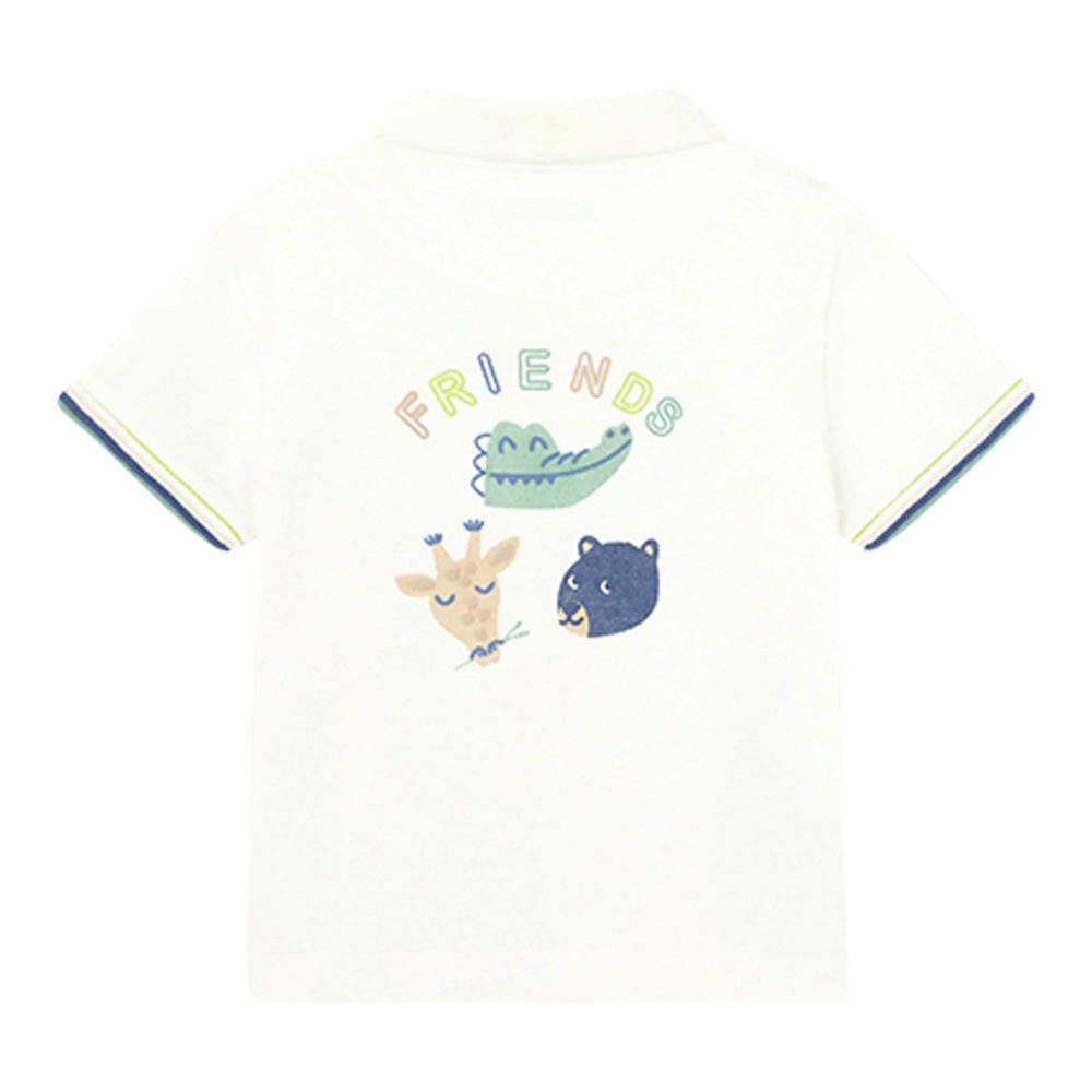 Polo-T-Shirt Tiere Piqué