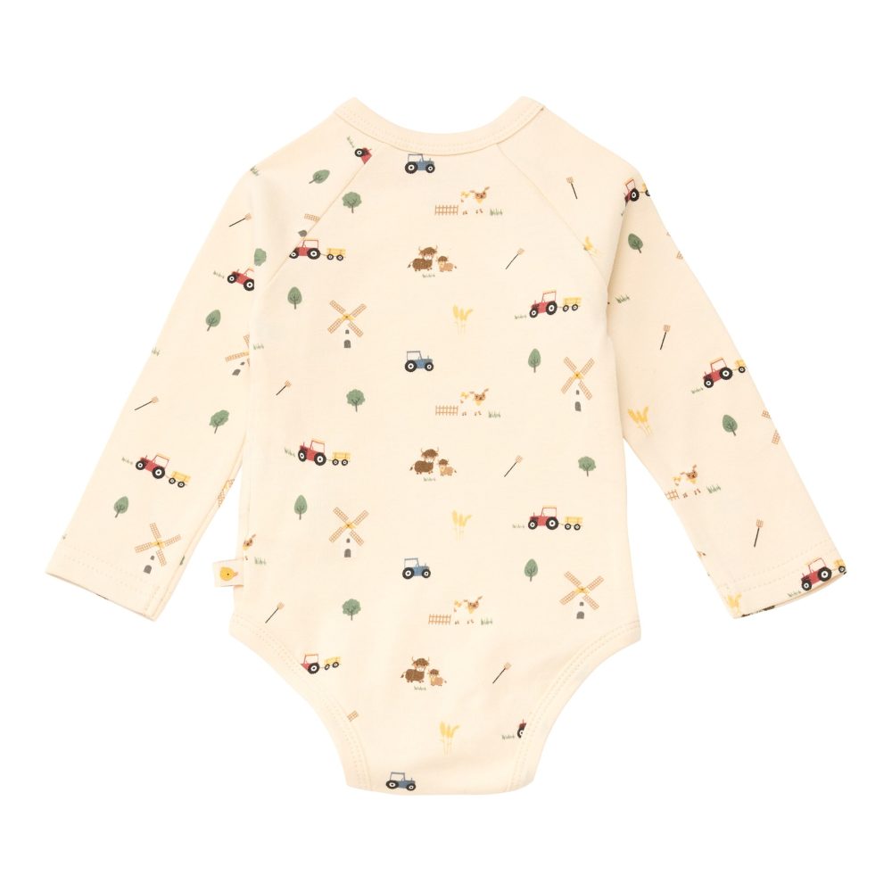 2er-Pack Wickelbodys langarm Country Love