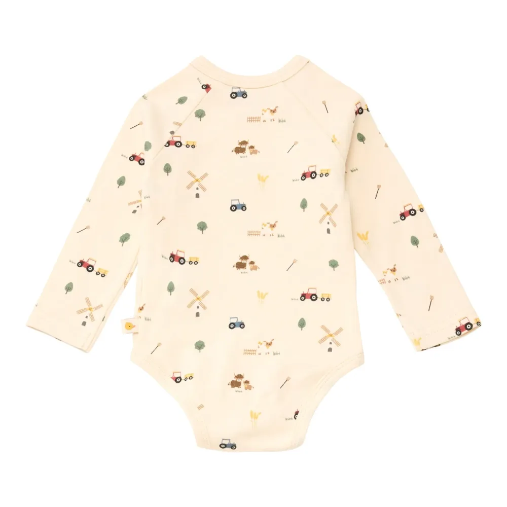 2er-Pack Wickelbodys langarm Country Love