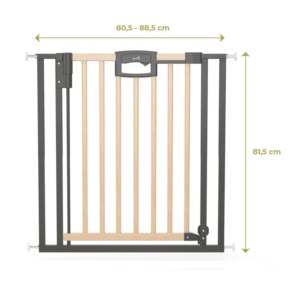 Türschschutzgitter Easylock zum Klemmen 80,5-88,5 cm