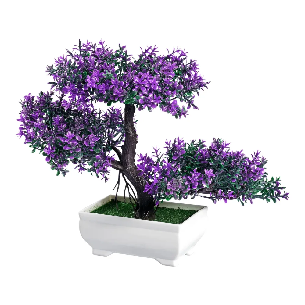 Blühender Bonsai, lila