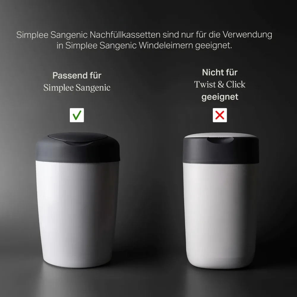 Nachfüllkassetten Simplee Sangenic 3er Pack