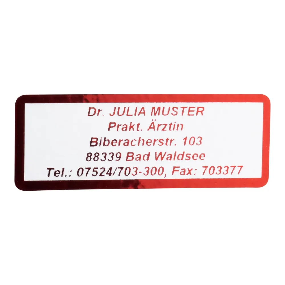 Namensaufkleber 