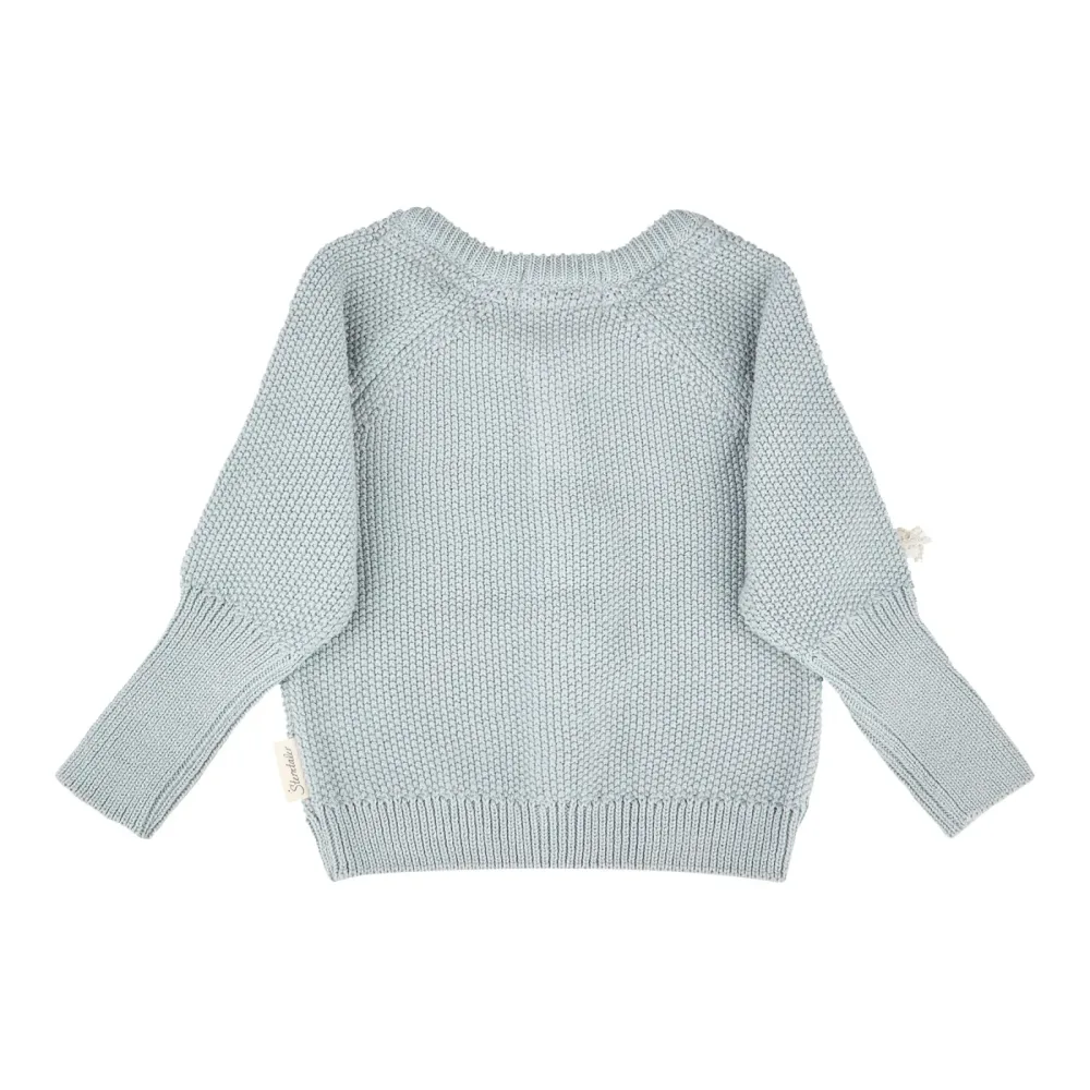 2-tlg. Set Strickjacke und Strickhose