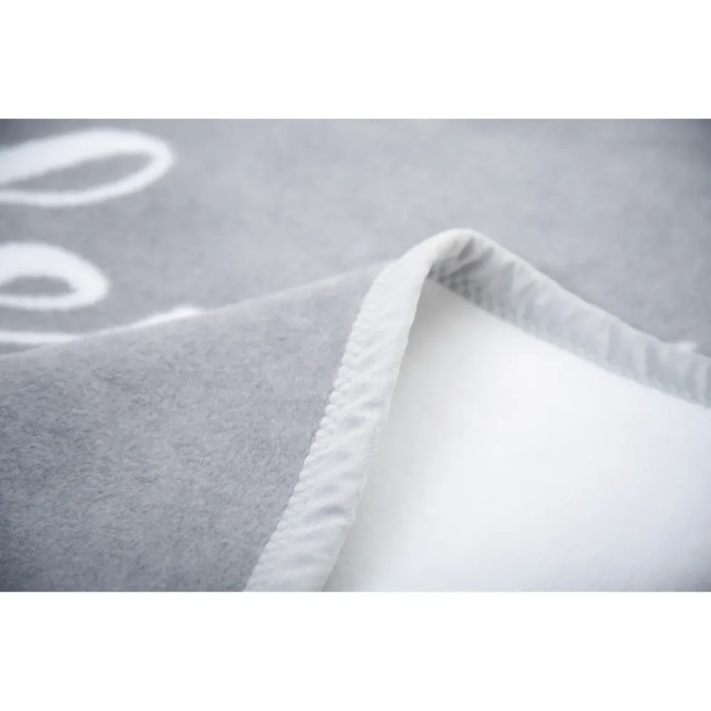 Babydecke Unicade mit Namen 75x100 cm