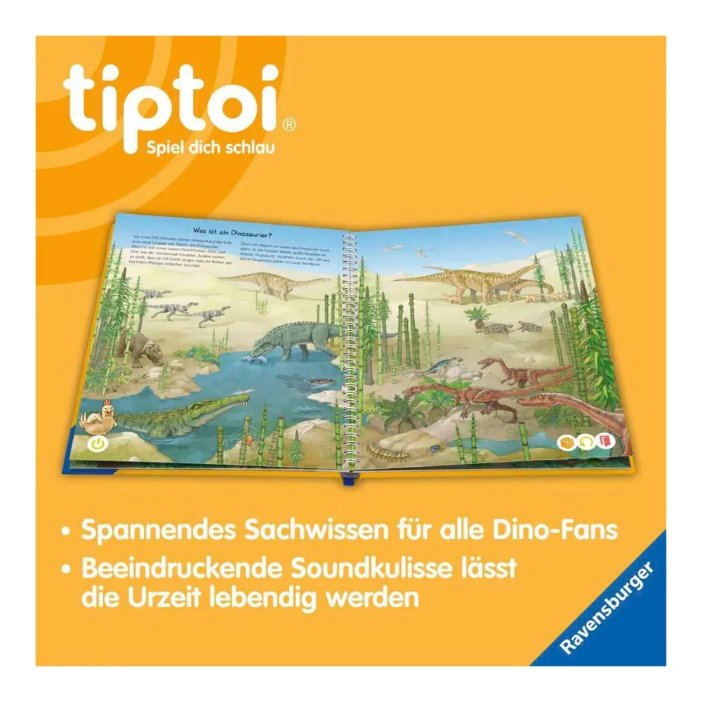 tiptoi - Wir entdecken die Dinosaurier, Deutsch, Multicolor