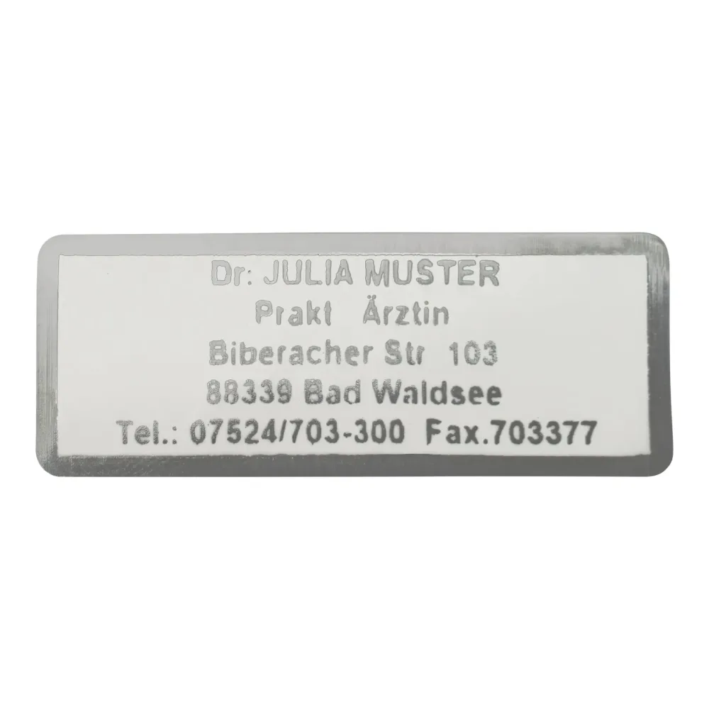 Namensaufkleber 