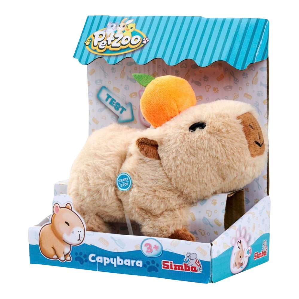 Simba - PetZoo Capybara, Multicolor