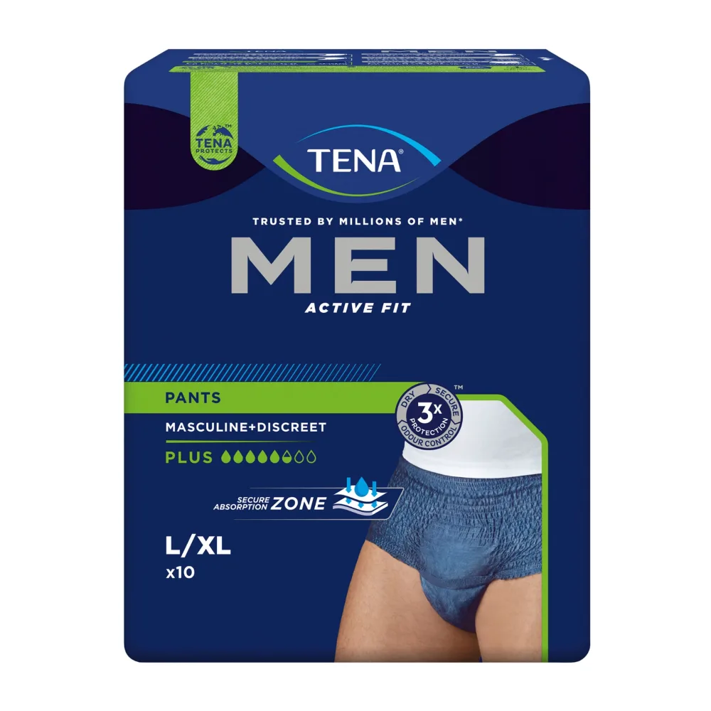 Tena Men Active Fit Pants, Grösse L/XL (10 Stk)