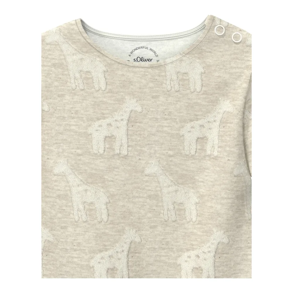 Shirt langarm Giraffen
