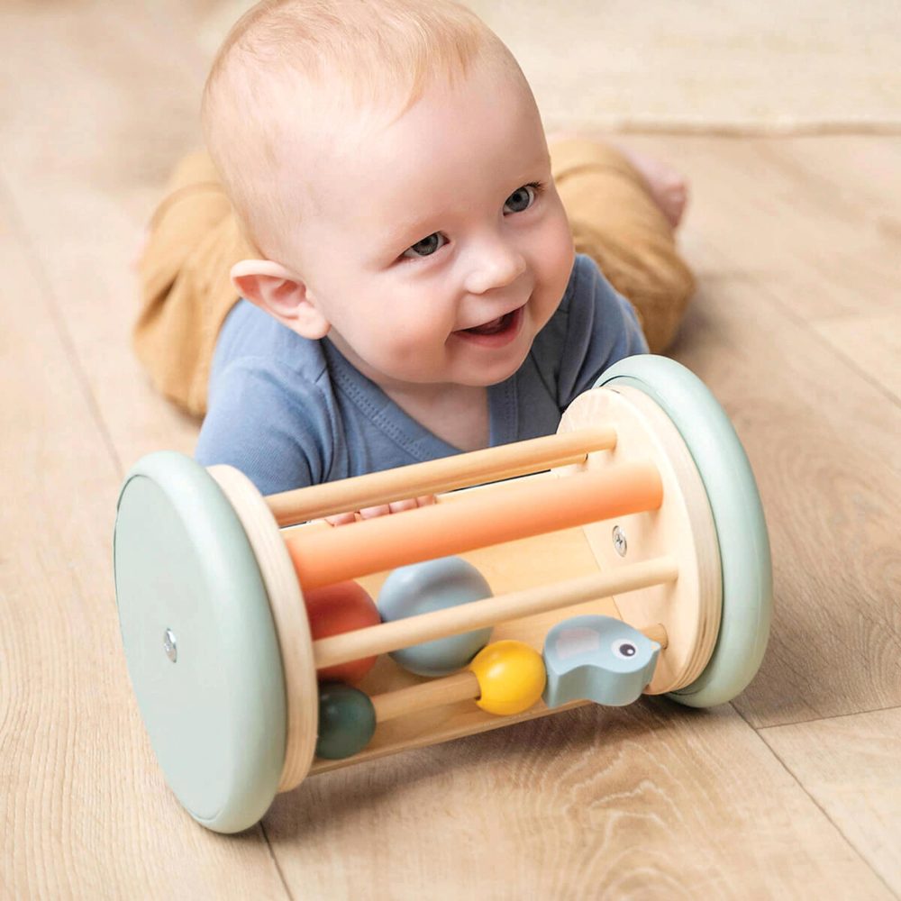 Activity Spiegel-Rolle aus Holz Birdee