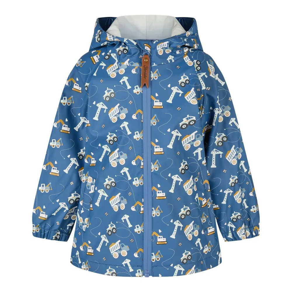 Regenjacke mit Kapuze Baustelle Farbwechsel