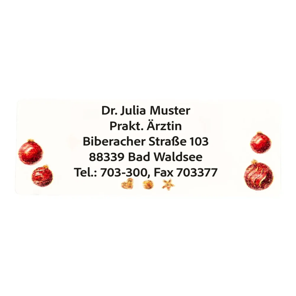Namensaufkleber 