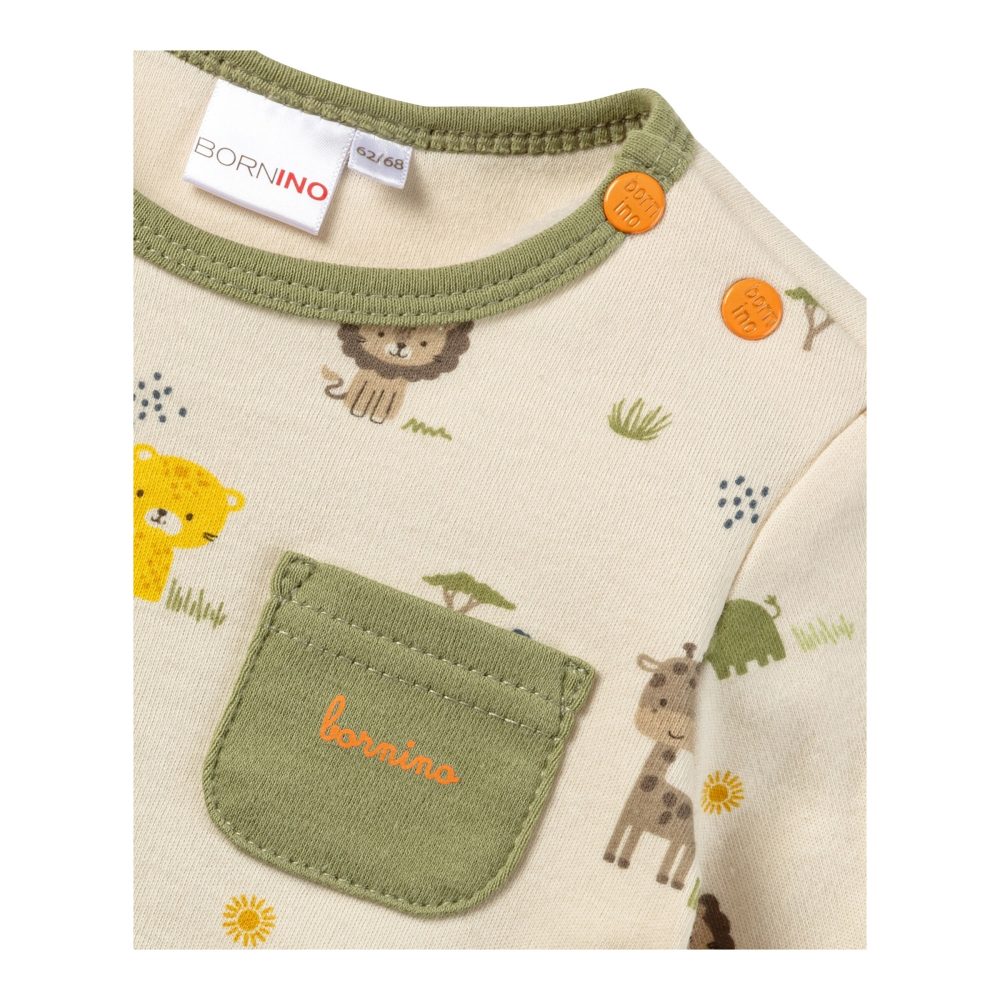 Shirt langarm Safari