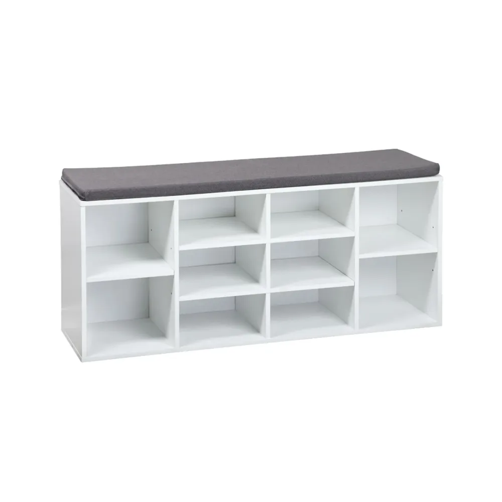 Schuhschrank mit Sitzkissen