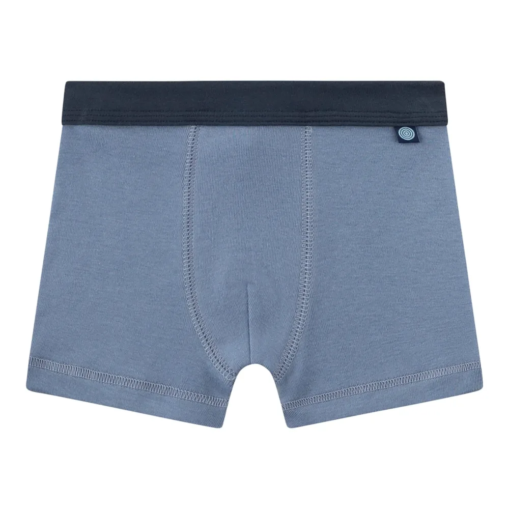 Sanetta 2er-Pack Boxershorts Baustelle blau/bunt