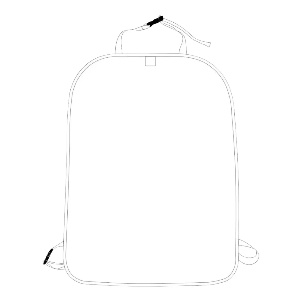 Rückenlehnenschutz Basic schwarz