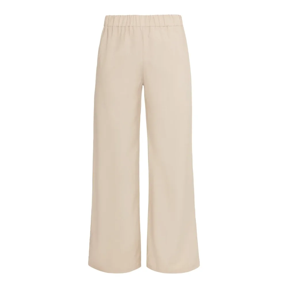 Marlenehose mit Leinen, Größe: XL, beige