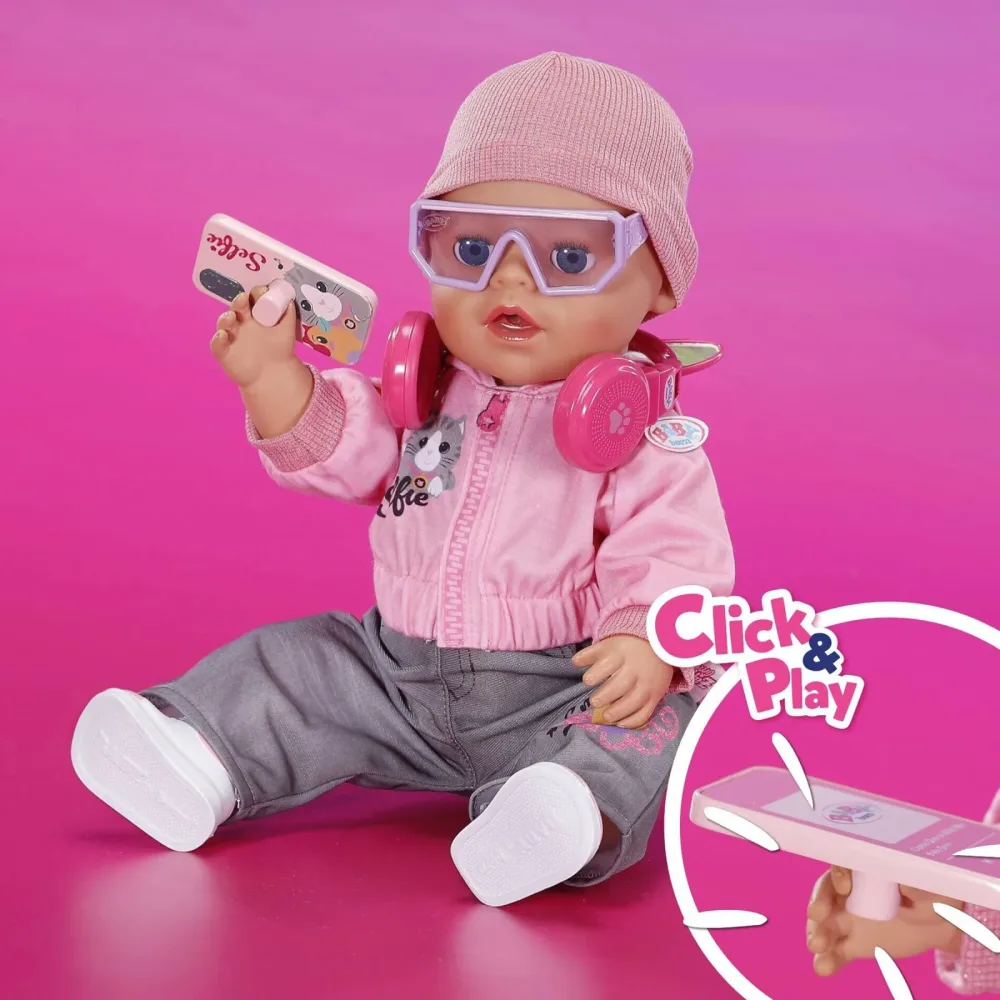 Puppen Outfit Cool Girl 43cm